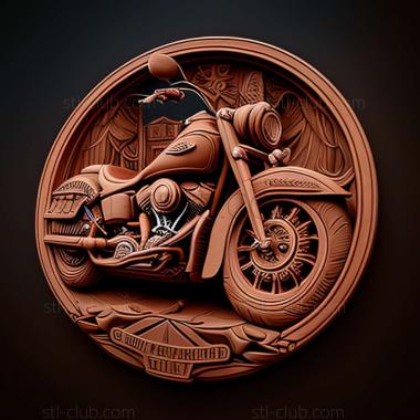 3D мадэль Harley Davidson Heritage Classic (STL)